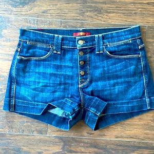 Seven for all mankind shorts, size 28